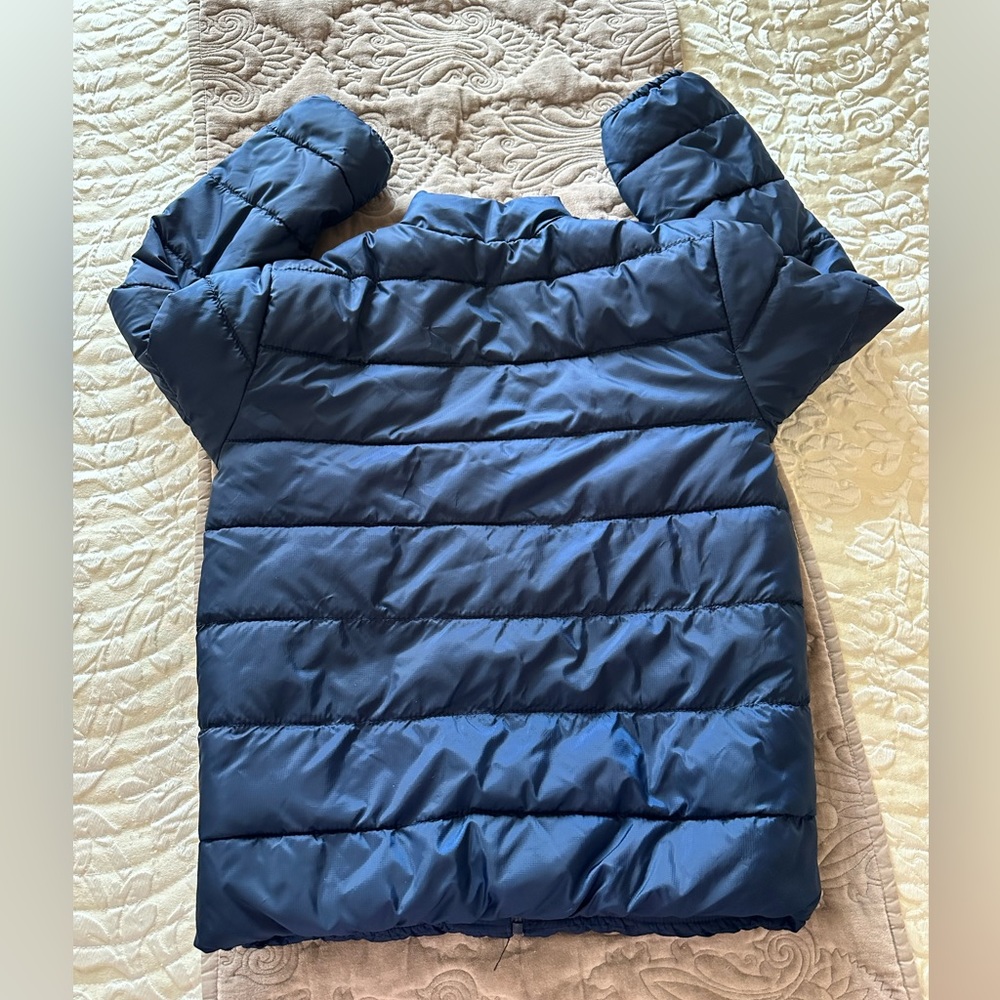 The Children’s Place Navy Blue Puffer Coat Size 10/12 YLG - Picture 7 of 7